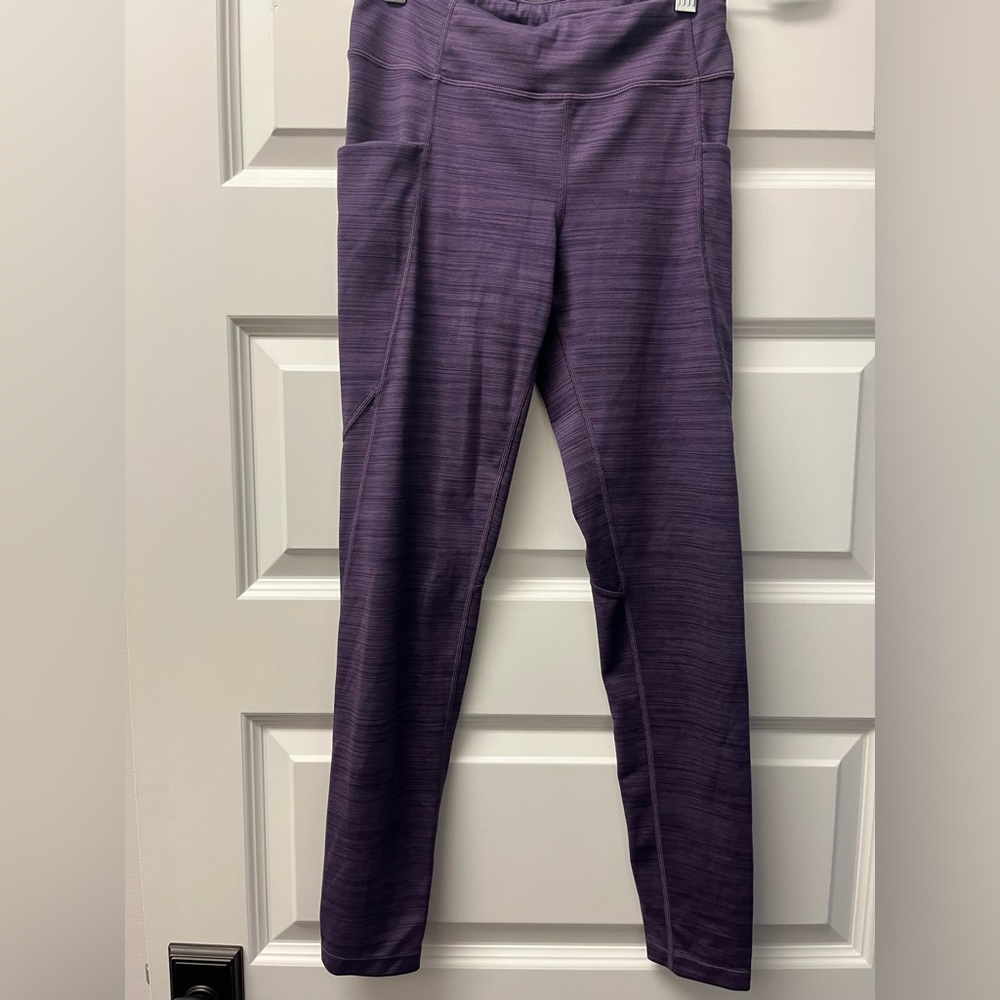 Athleta Girl Purple Leggings Size XL/14